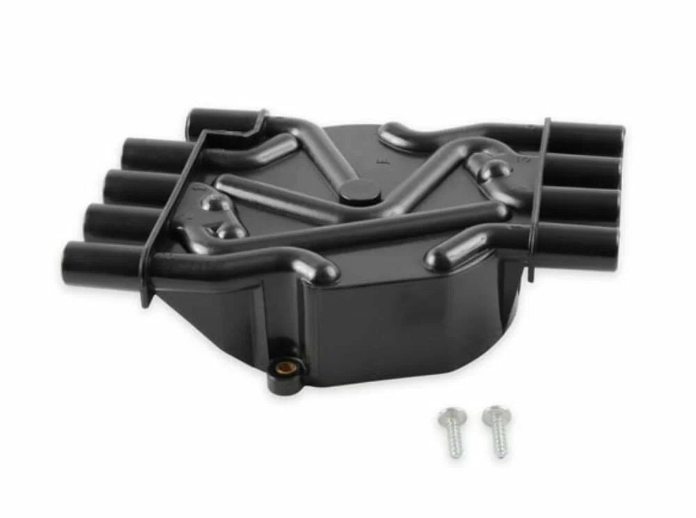 Distributor Cap-Chevy _ GMC Vortec-V8-Female-Socket Style-Crab-Black-120141